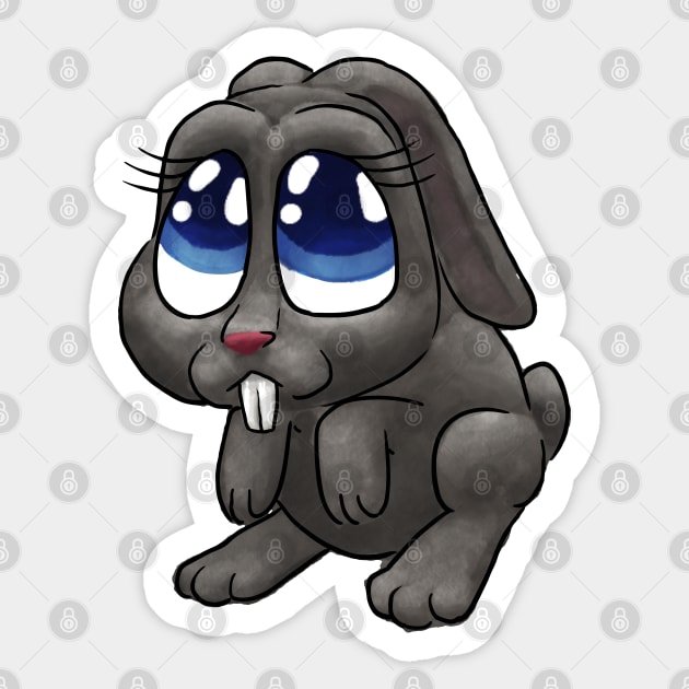 cute bunny Sticker by SuRReal3D